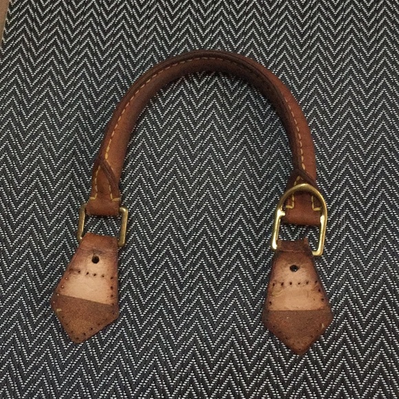 Louis Vuitton Vachetta Handles from an Alma Bag - Picture 4 of 10